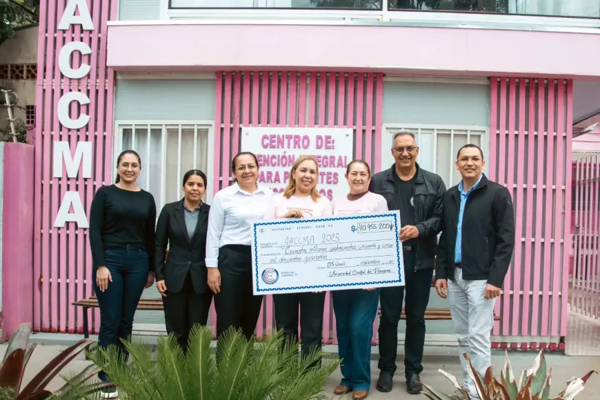 UCP de Pedro Juan doa mais de 30 mil reais a  Associação de Combate ao Câncer de Pedro Juan