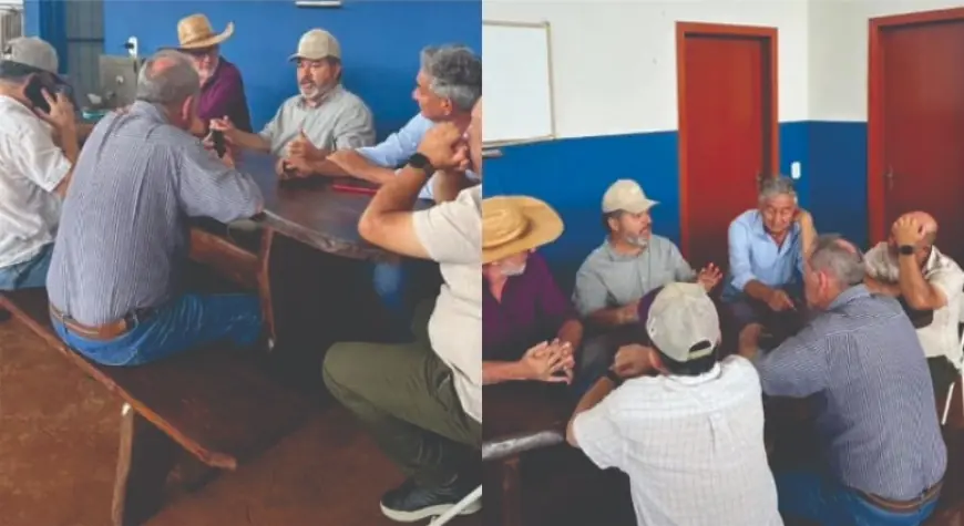 Carlos Bernardo se reúne com lideranças políticas e comunitárias em Rio Brilhante para impulsionar projetos sociais