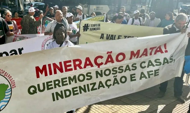 Caso Samarco: atingidos fazem ato contra sigilo envolvendo novo acordo